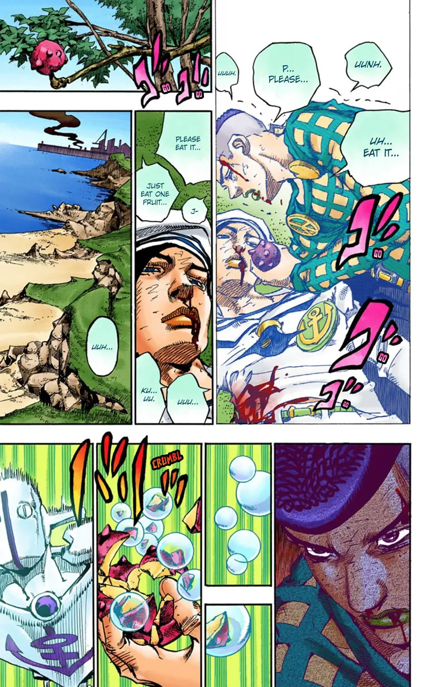 JoJo's Bizarre Adventure, Part 8: JoJolion Colored Manga β Chapter 52 β Page 36