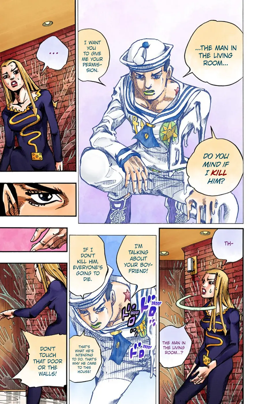 JoJo's Bizarre Adventure, Part 8: JoJolion Colored Manga β Chapter 53 β Page 6