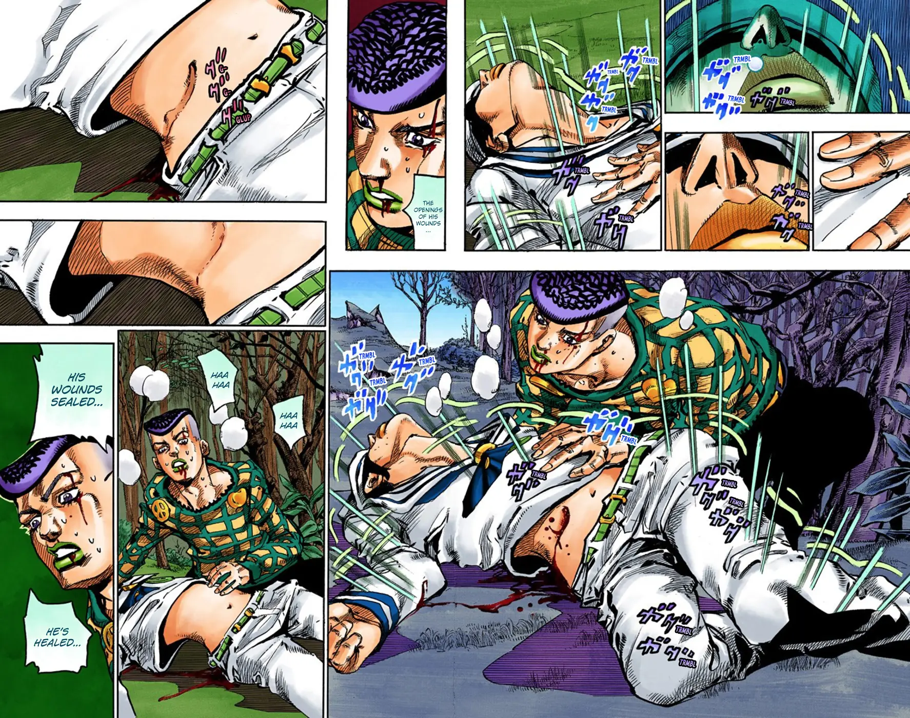 JoJo's Bizarre Adventure, Part 8: JoJolion Colored Manga β Chapter 53 β Page 9