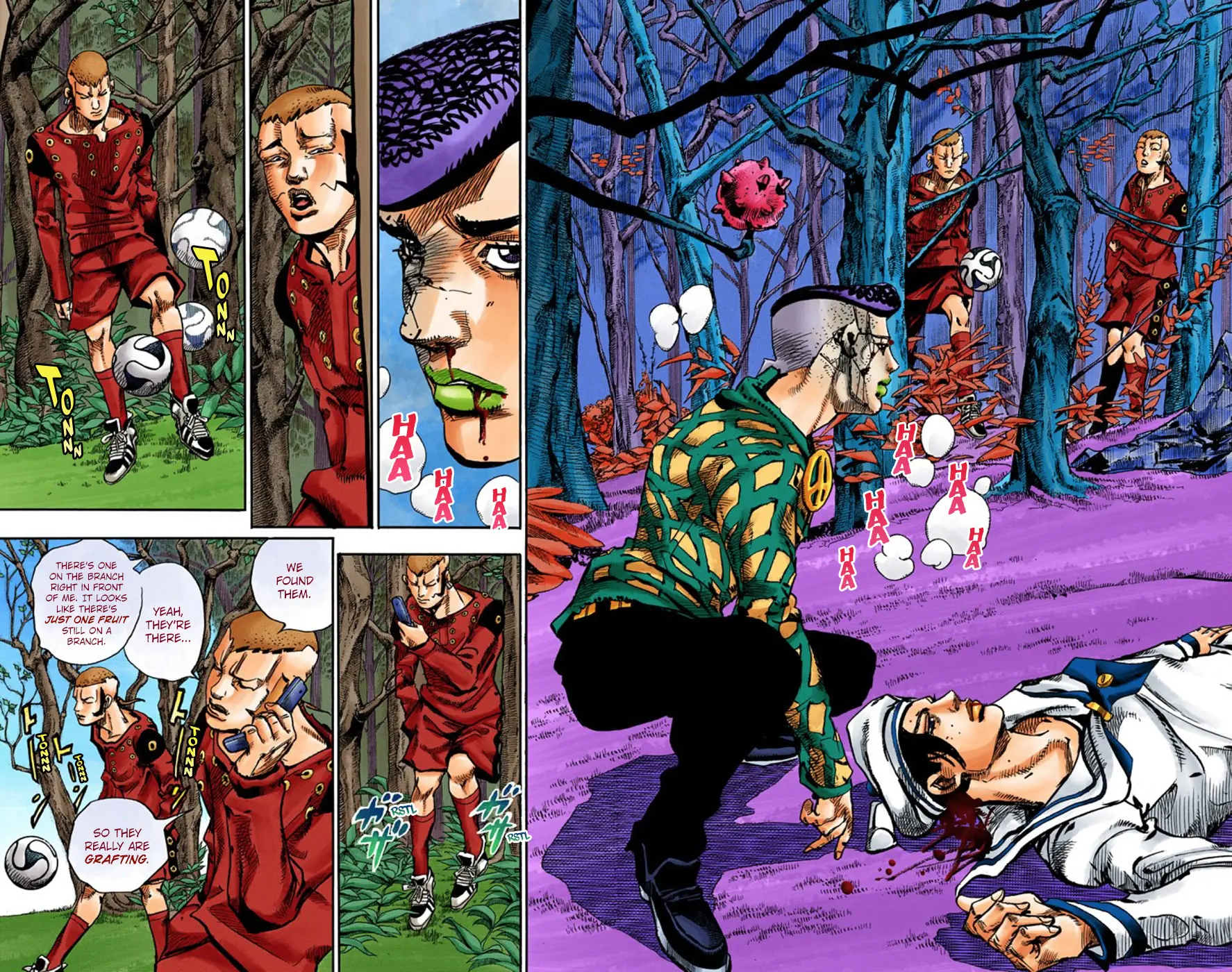 JoJo's Bizarre Adventure, Part 8: JoJolion Colored Manga β Chapter 53 β Page 17