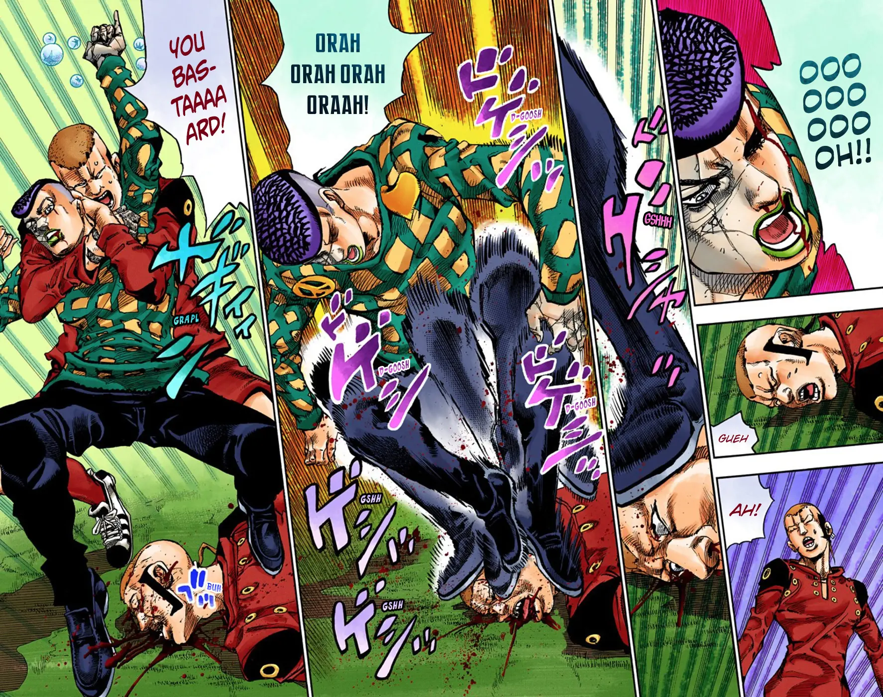 JoJo's Bizarre Adventure, Part 8: JoJolion Colored Manga β Chapter 53 β Page 21