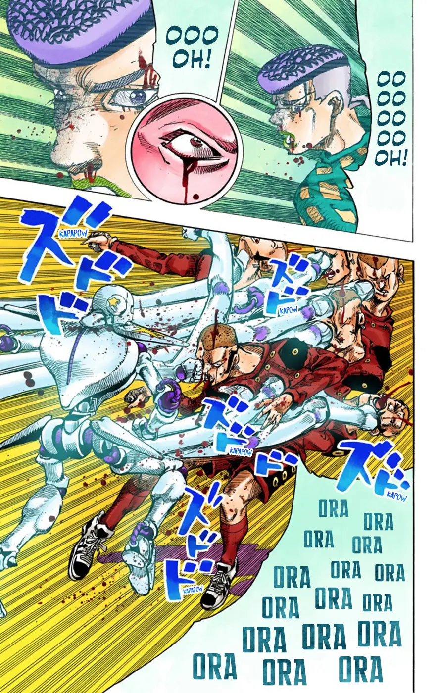 JoJo's Bizarre Adventure, Part 8: JoJolion Colored Manga β Chapter 53 β Page 23