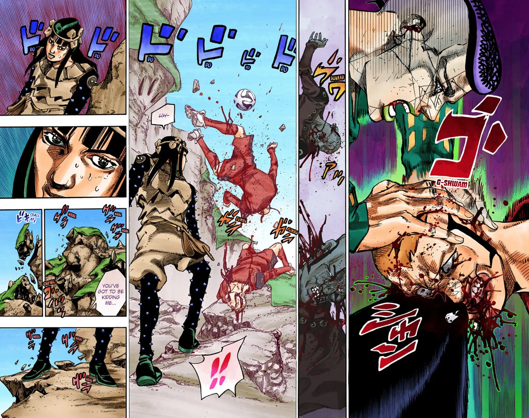 JoJo's Bizarre Adventure, Part 8: JoJolion Colored Manga β Chapter 53 β Page 24
