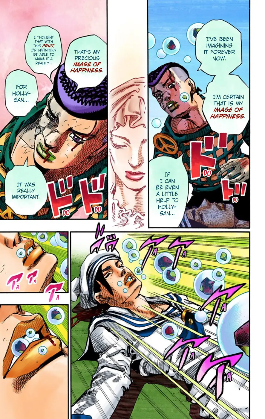 JoJo's Bizarre Adventure, Part 8: JoJolion Colored Manga β Chapter 53 β Page 27