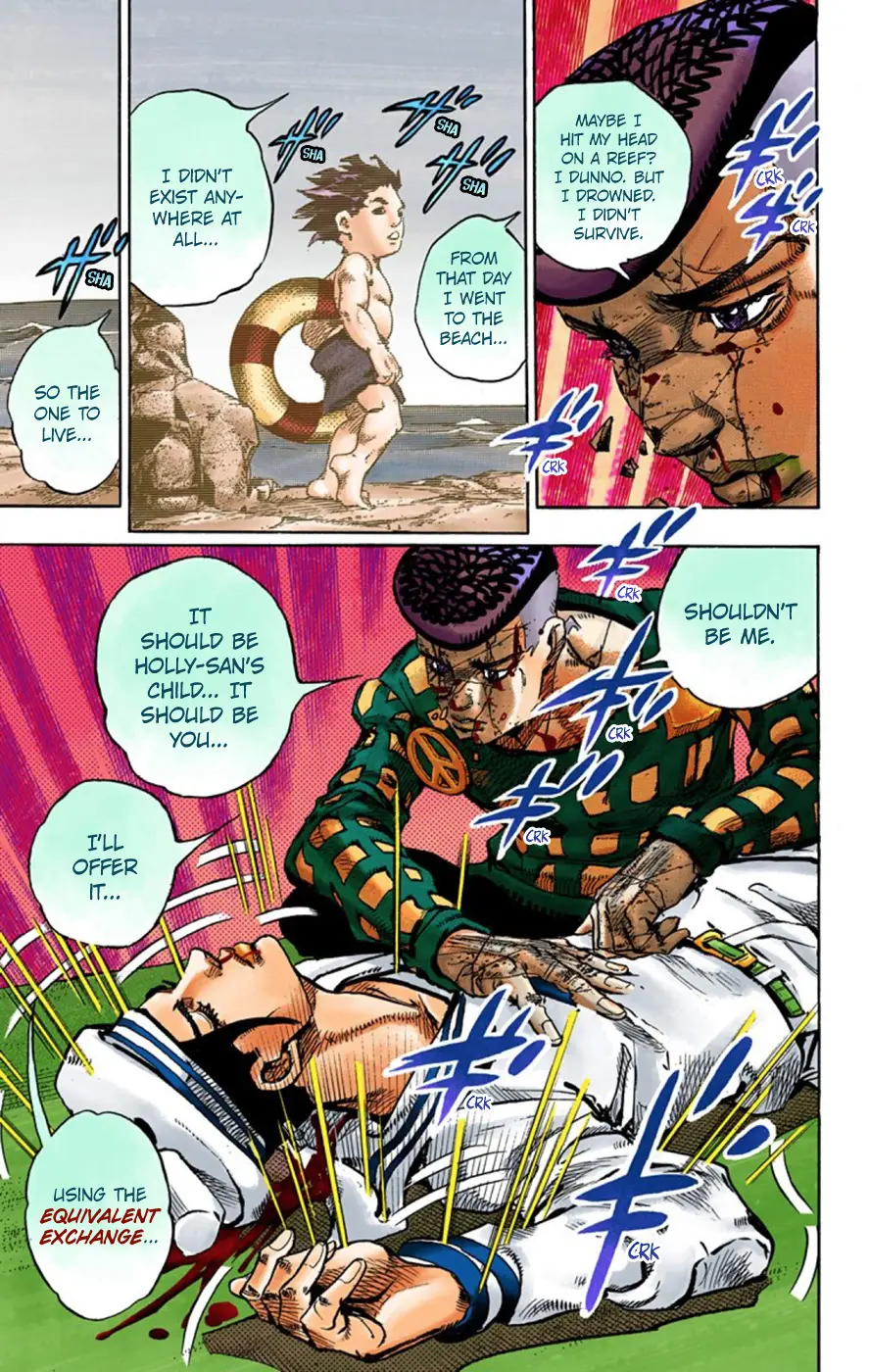 JoJo's Bizarre Adventure, Part 8: JoJolion Colored Manga β Chapter 53 β Page 29