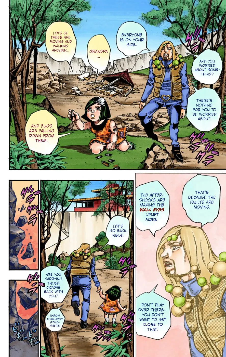 JoJo's Bizarre Adventure, Part 8: JoJolion Colored Manga β Chapter 53 β Page 32