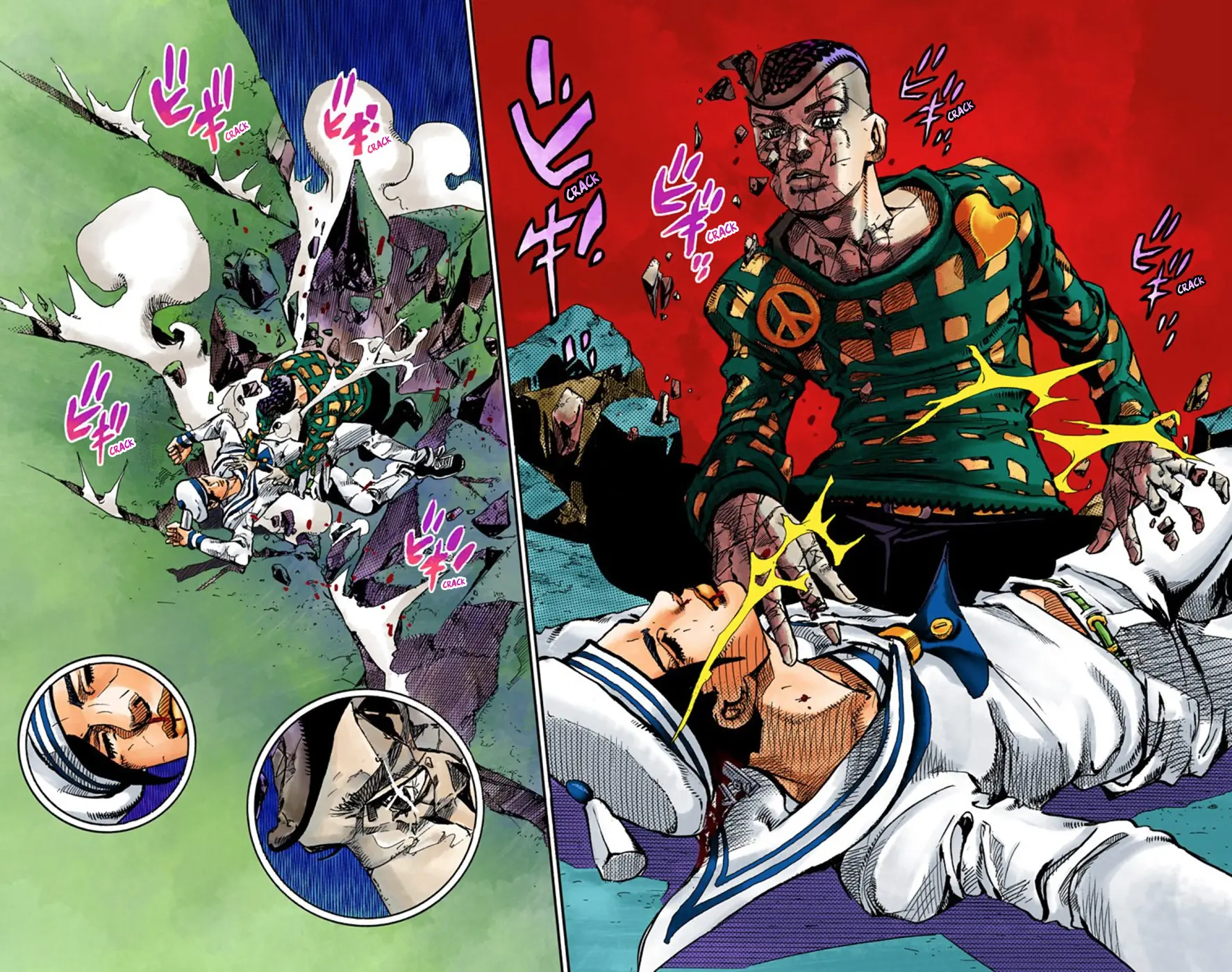 JoJo's Bizarre Adventure, Part 8: JoJolion Colored Manga β Chapter 53 β Page 34