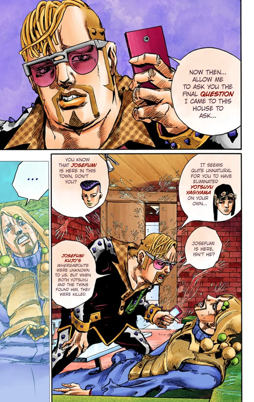 JoJo's Bizarre Adventure, Part 8: JoJolion Colored Manga β Chapter 54 β Page 5