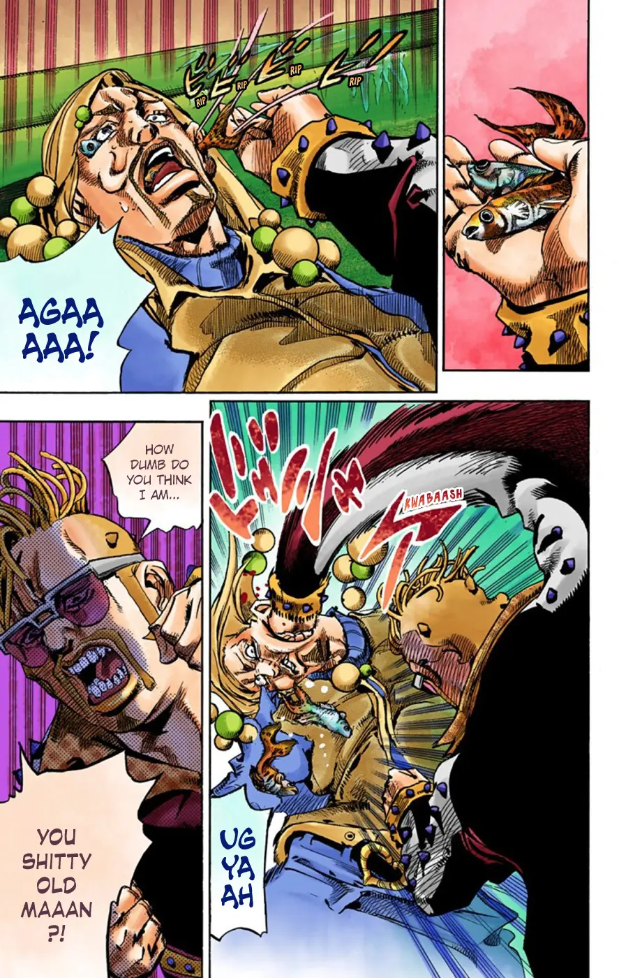 JoJo's Bizarre Adventure, Part 8: JoJolion Colored Manga β Chapter 54 β Page 7