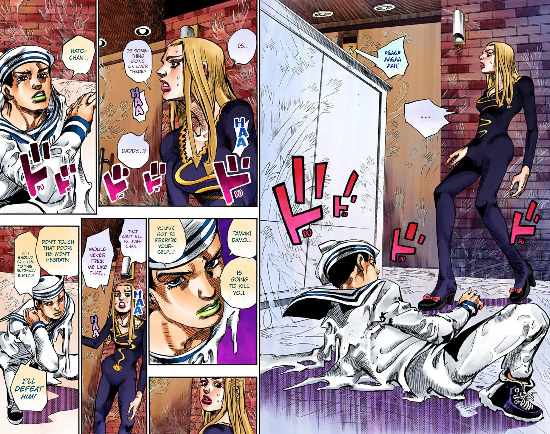 JoJo's Bizarre Adventure, Part 8: JoJolion Colored Manga β Chapter 54 β Page 10