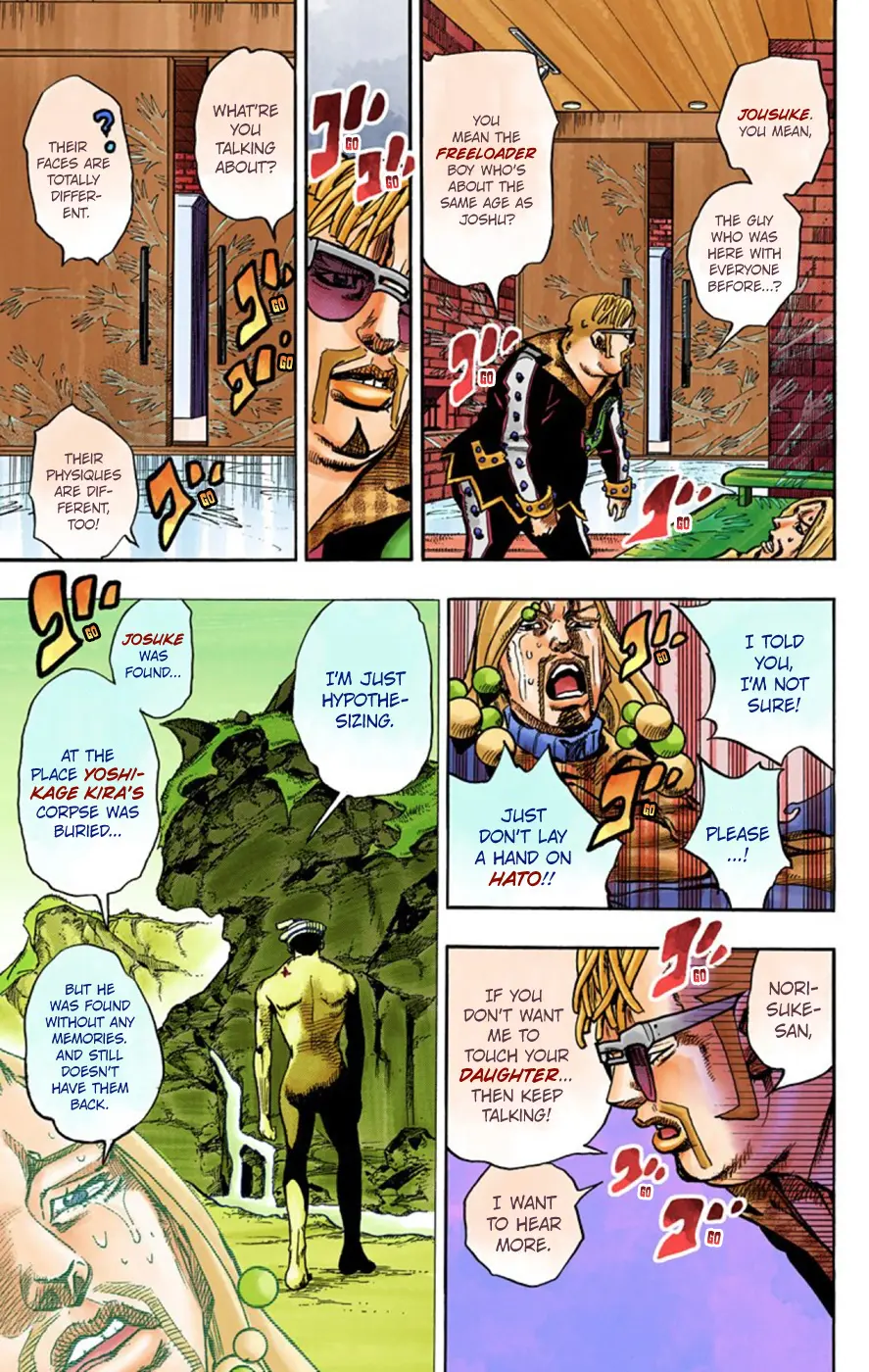 JoJo's Bizarre Adventure, Part 8: JoJolion Colored Manga β Chapter 54 β Page 14