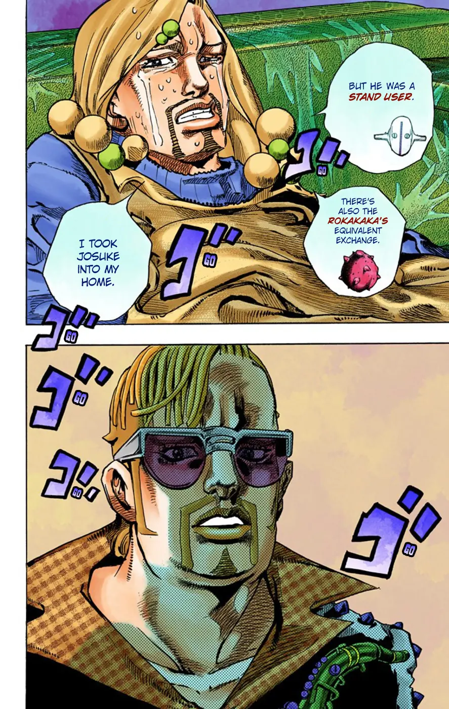 JoJo's Bizarre Adventure, Part 8: JoJolion Colored Manga β Chapter 54 β Page 15
