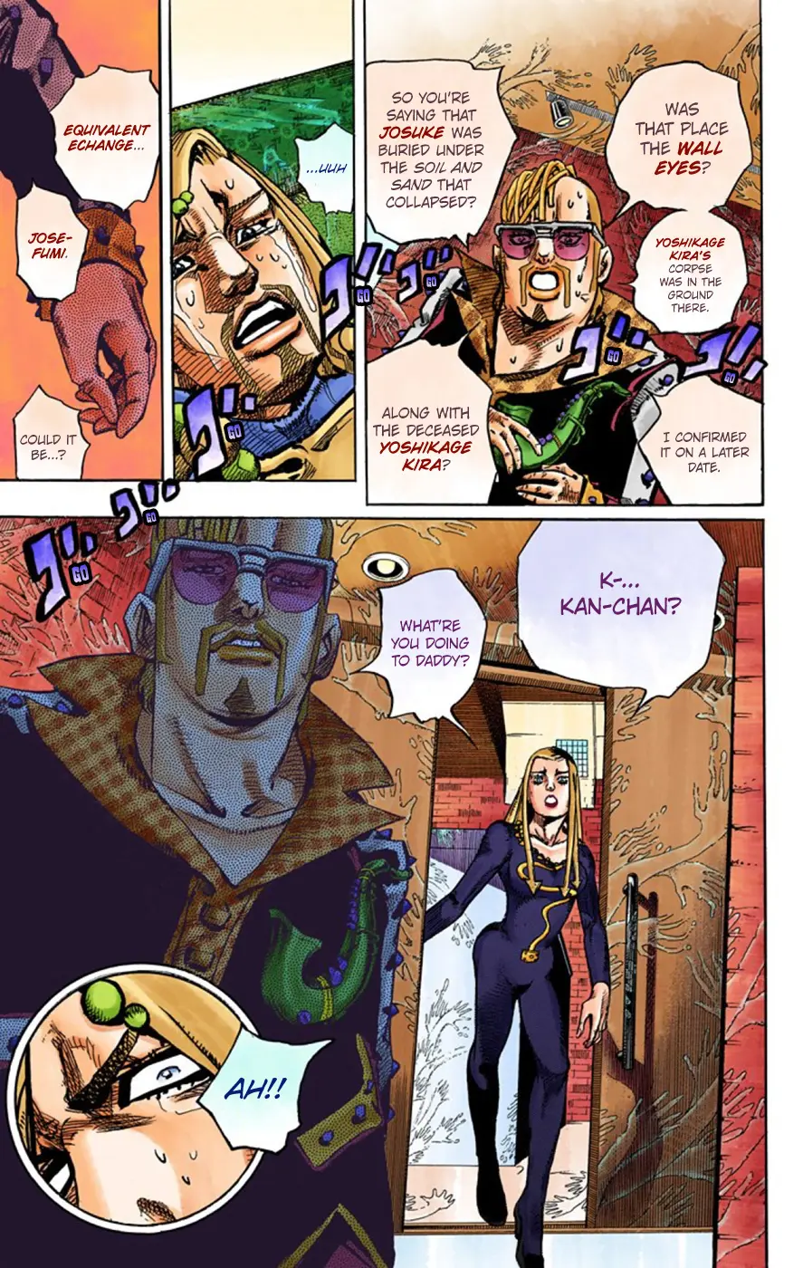 JoJo's Bizarre Adventure, Part 8: JoJolion Colored Manga β Chapter 54 β Page 16