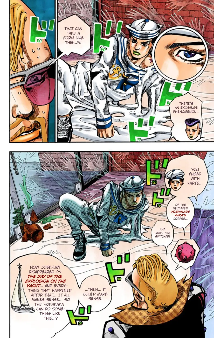 JoJo's Bizarre Adventure, Part 8: JoJolion Colored Manga β Chapter 54 β Page 20