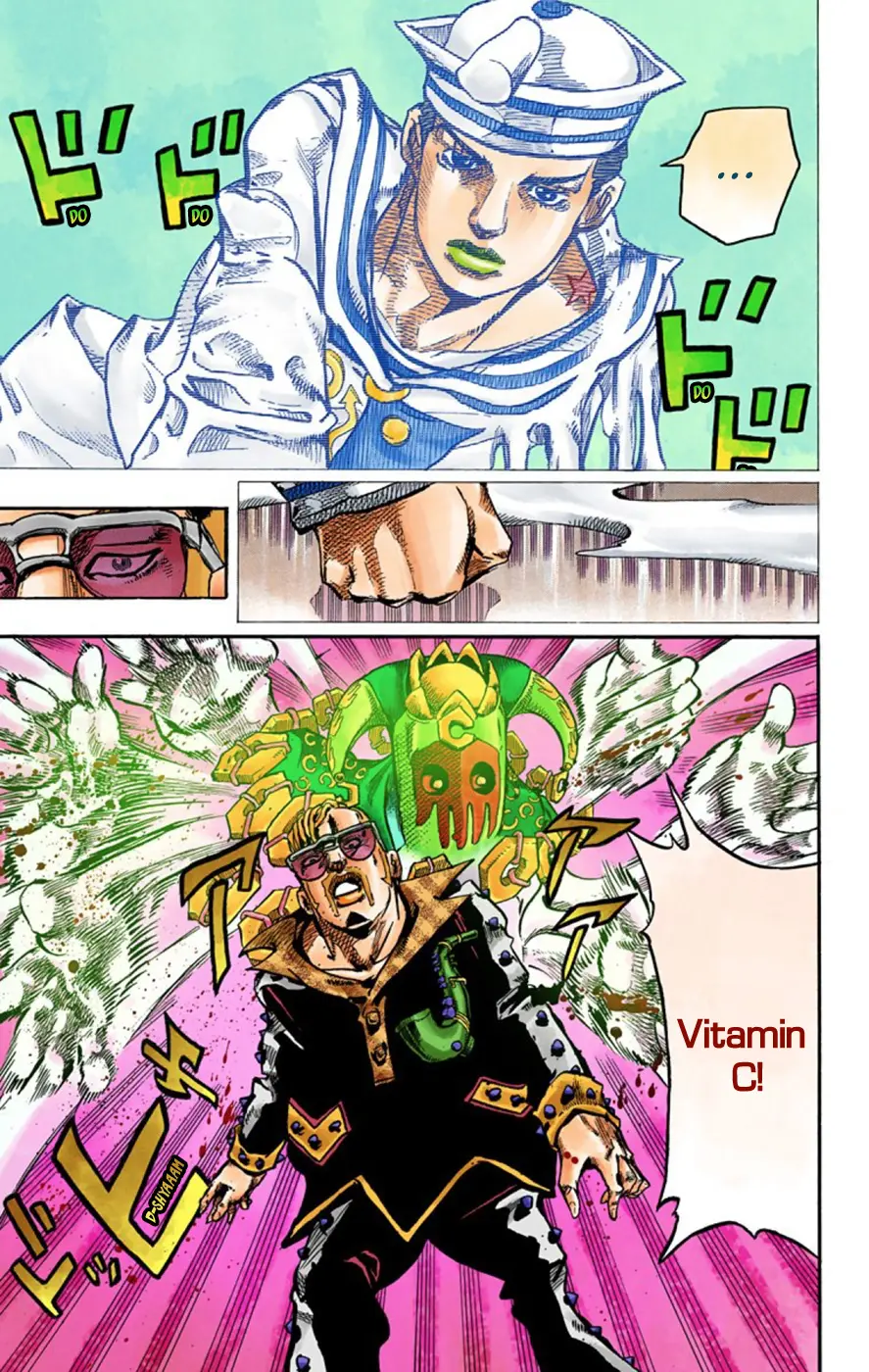 JoJo's Bizarre Adventure, Part 8: JoJolion Colored Manga β Chapter 54 β Page 21