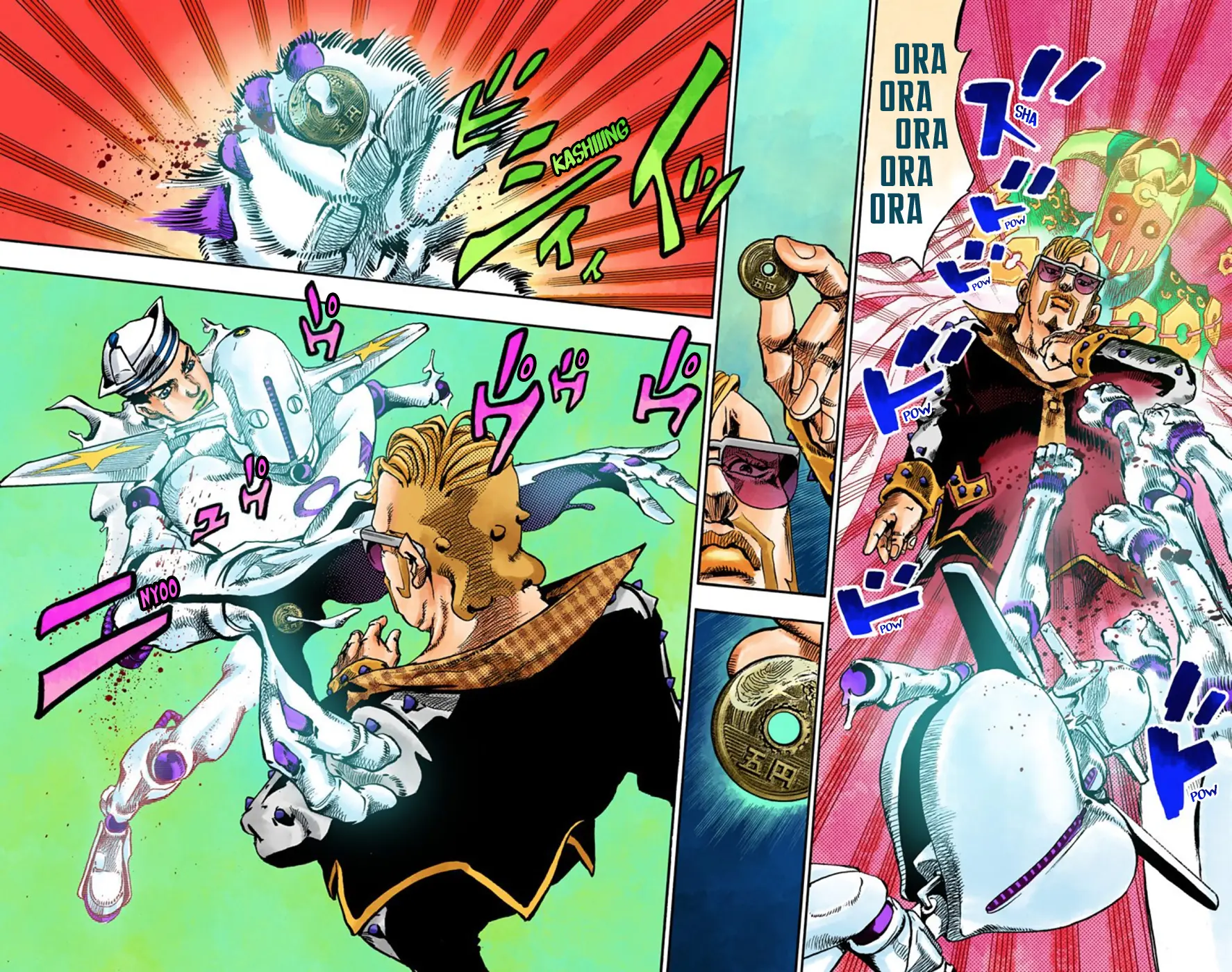 JoJo's Bizarre Adventure, Part 8: JoJolion Colored Manga β Chapter 54 β Page 22