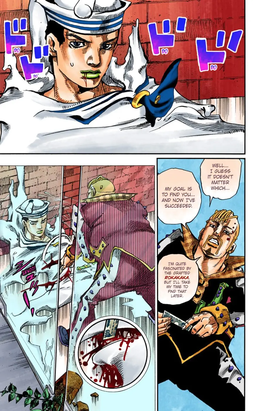 JoJo's Bizarre Adventure, Part 8: JoJolion Colored Manga β Chapter 54 β Page 25