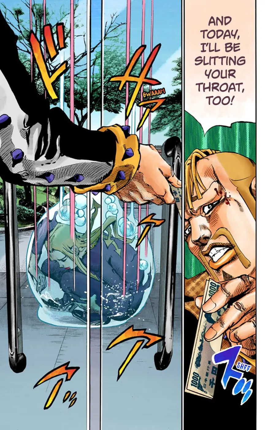 JoJo's Bizarre Adventure, Part 8: JoJolion Colored Manga β Chapter 54 β Page 27