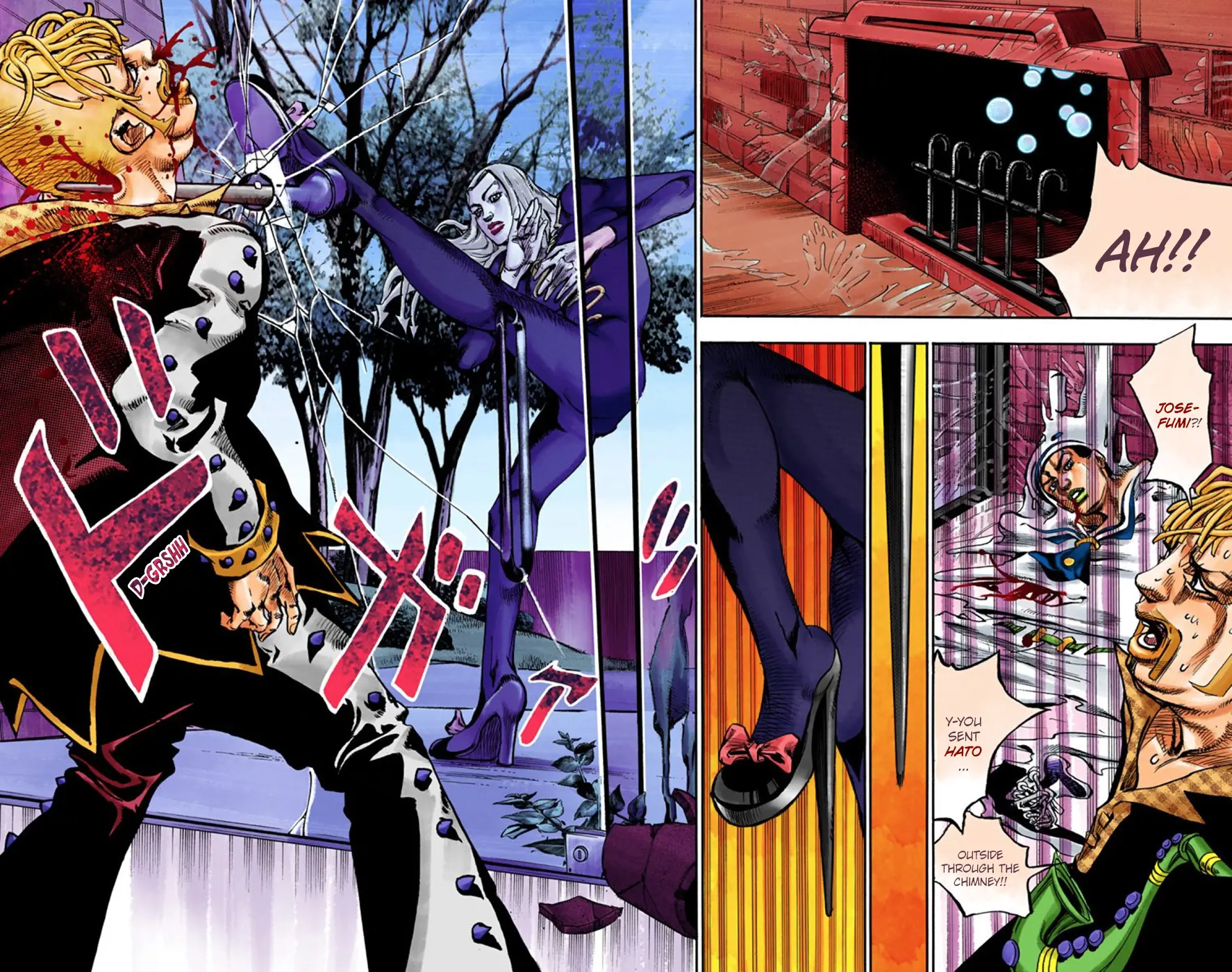 JoJo's Bizarre Adventure, Part 8: JoJolion Colored Manga β Chapter 54 β Page 30