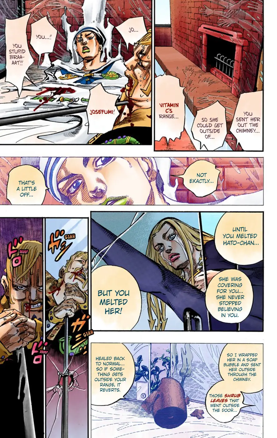JoJo's Bizarre Adventure, Part 8: JoJolion Colored Manga β Chapter 54 β Page 32
