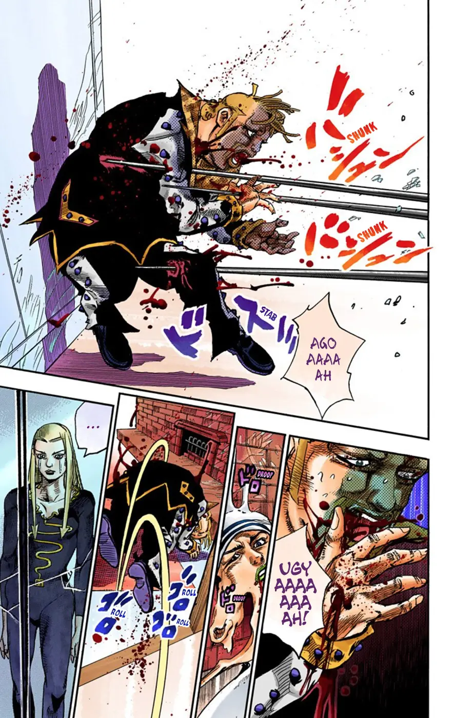 JoJo's Bizarre Adventure, Part 8: JoJolion Colored Manga β Chapter 54 β Page 34