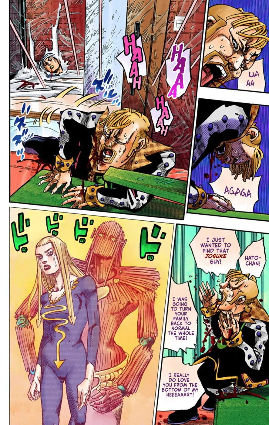 JoJo's Bizarre Adventure, Part 8: JoJolion Colored Manga β Chapter 54 β Page 35