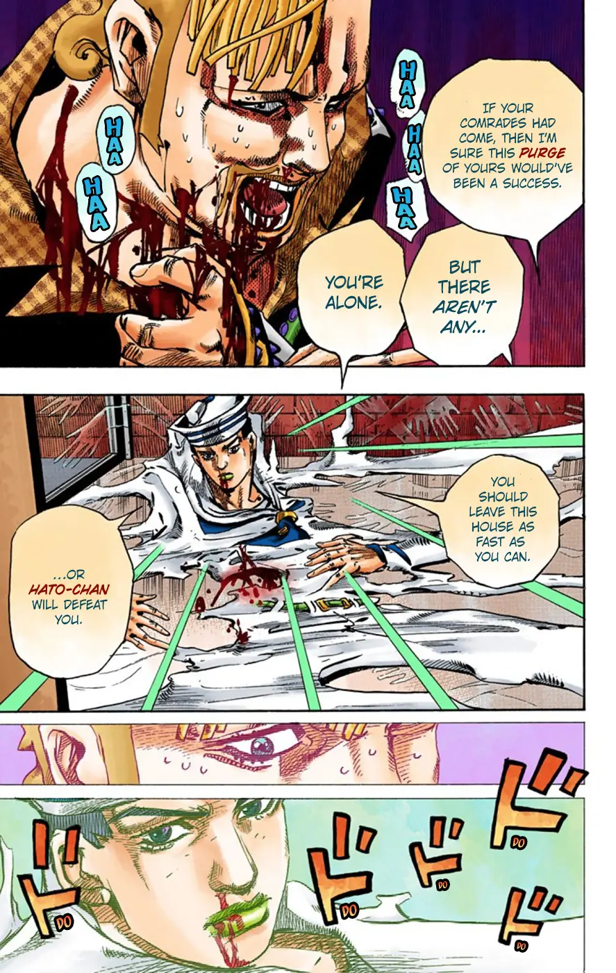 JoJo's Bizarre Adventure, Part 8: JoJolion Colored Manga β Chapter 55 β Page 9