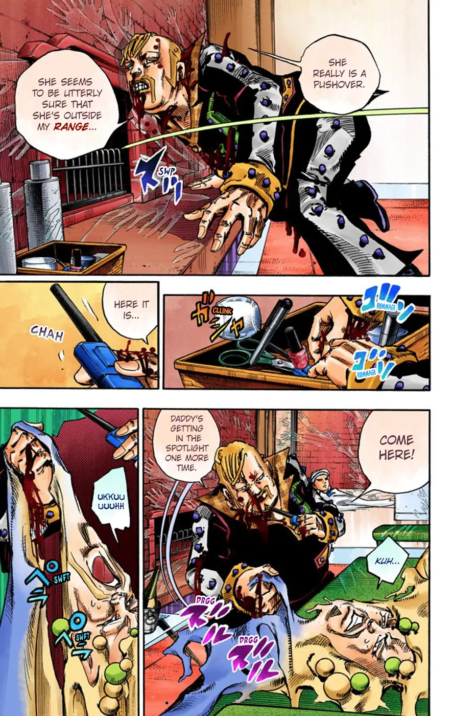 JoJo's Bizarre Adventure, Part 8: JoJolion Colored Manga β Chapter 55 β Page 13