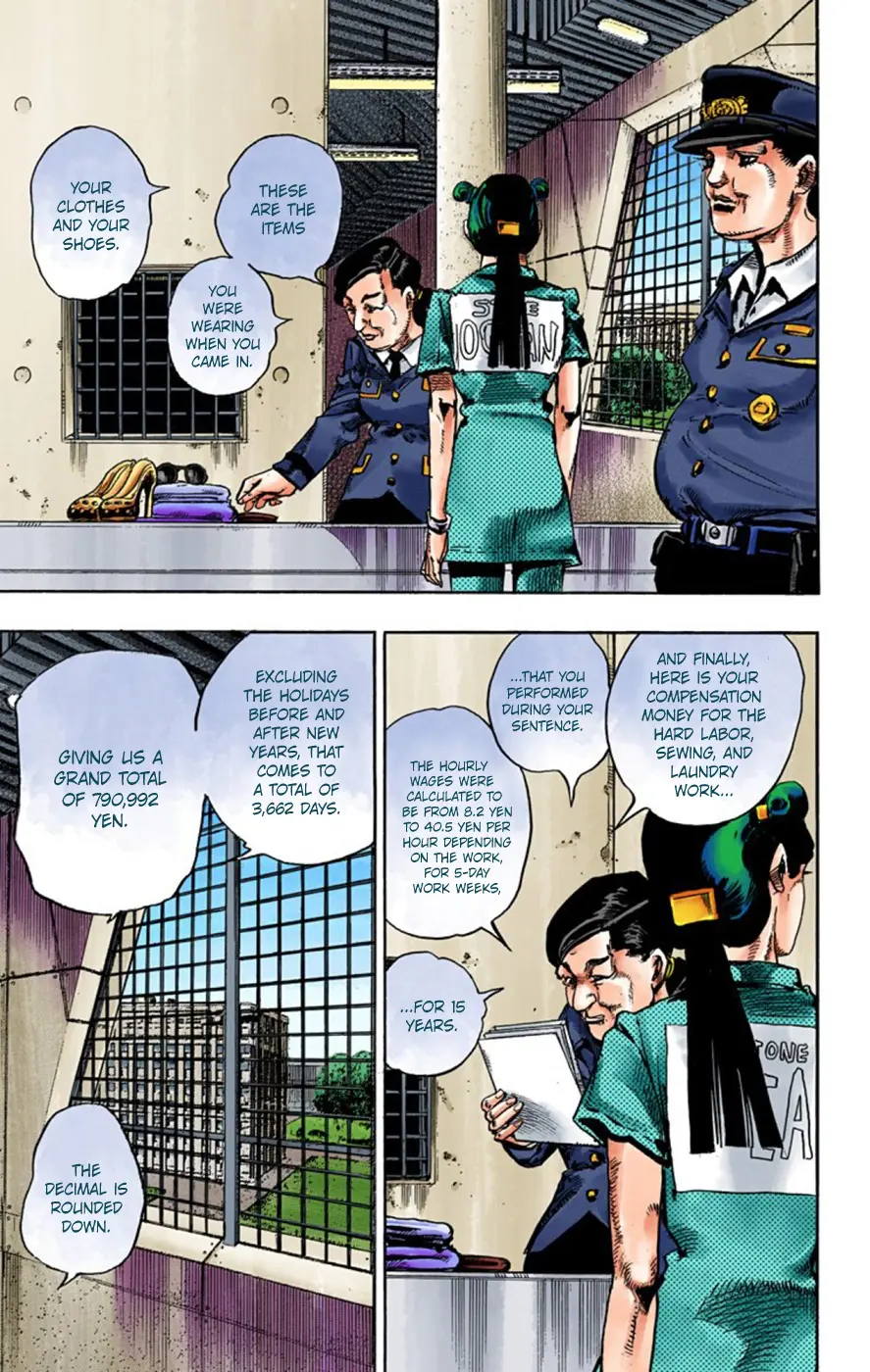 JoJo's Bizarre Adventure, Part 8: JoJolion Colored Manga β Chapter 55 β Page 32