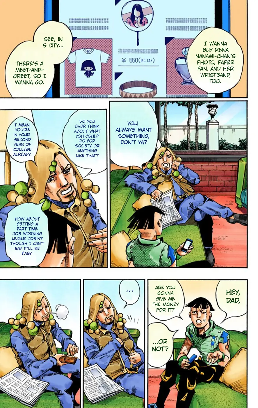 JoJo's Bizarre Adventure, Part 8: JoJolion Colored Manga β Chapter 56 β Page 5