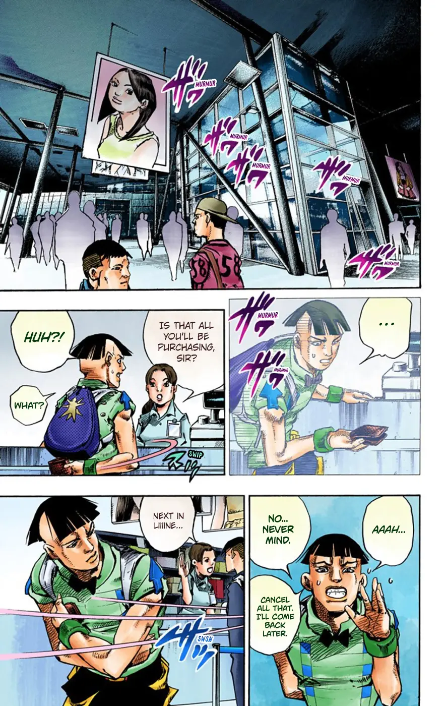 JoJo's Bizarre Adventure, Part 8: JoJolion Colored Manga β Chapter 56 β Page 9
