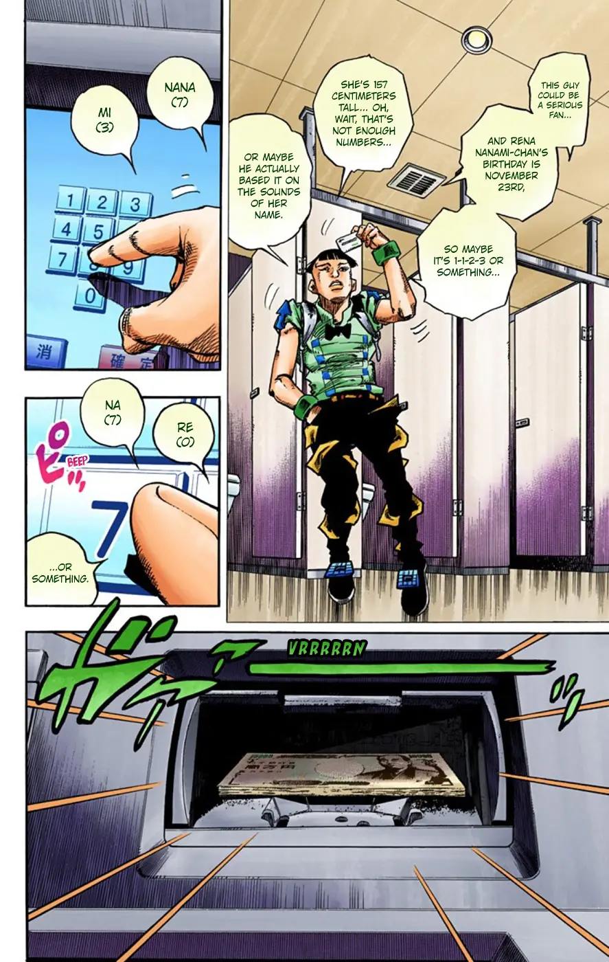 JoJo's Bizarre Adventure, Part 8: JoJolion Colored Manga β Chapter 56 β Page 12