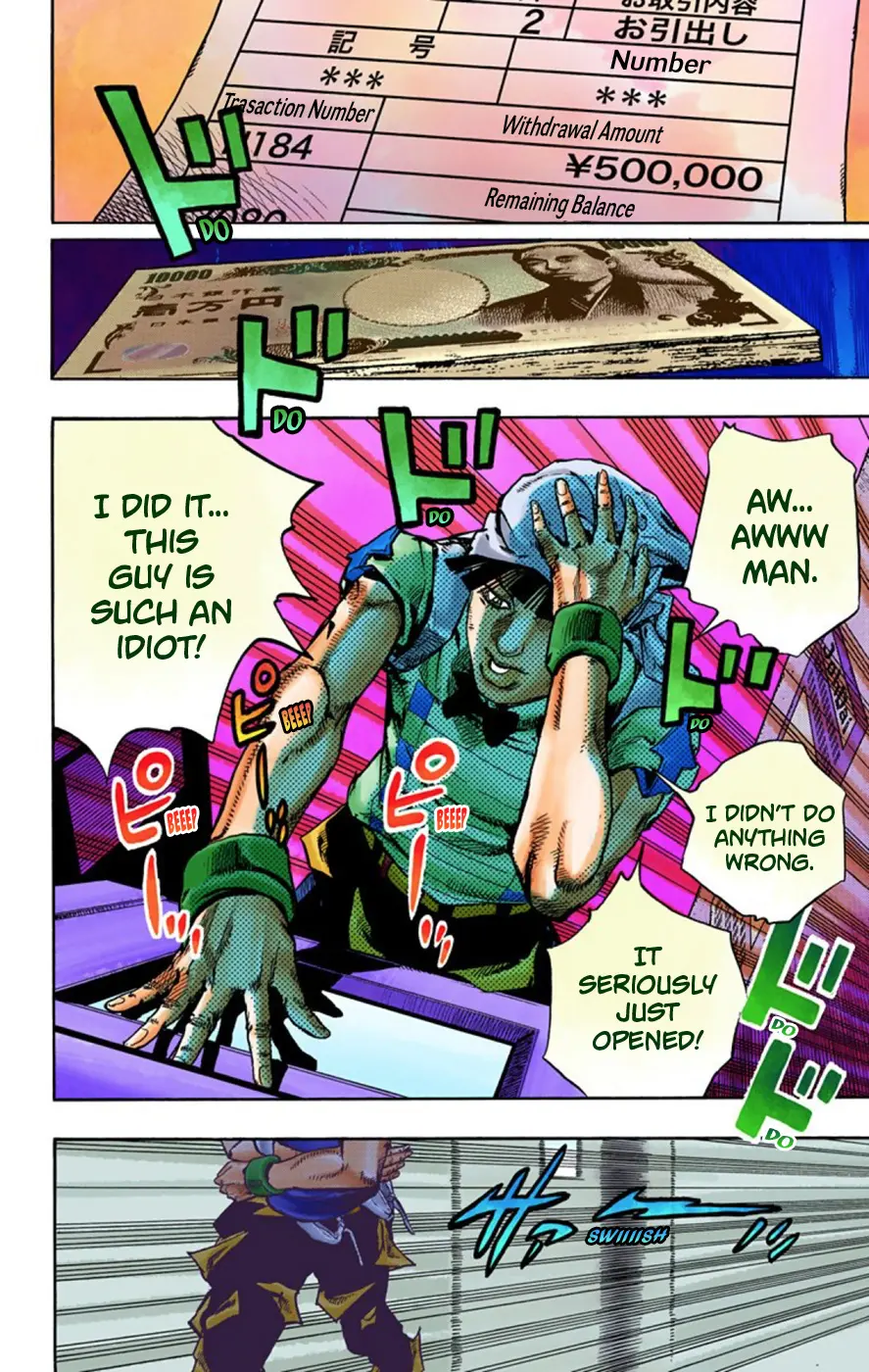 JoJo's Bizarre Adventure, Part 8: JoJolion Colored Manga β Chapter 56 β Page 14