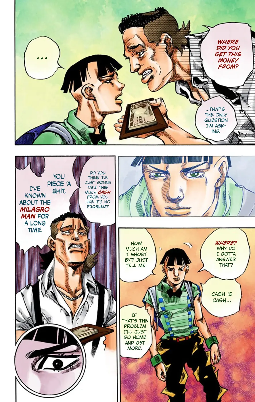 JoJo's Bizarre Adventure, Part 8: JoJolion Colored Manga β Chapter 56 β Page 30