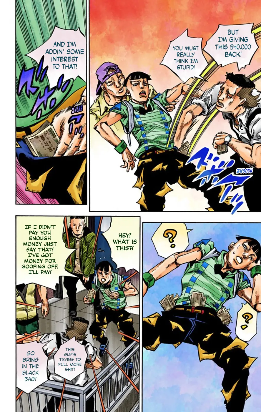 JoJo's Bizarre Adventure, Part 8: JoJolion Colored Manga β Chapter 56 β Page 32