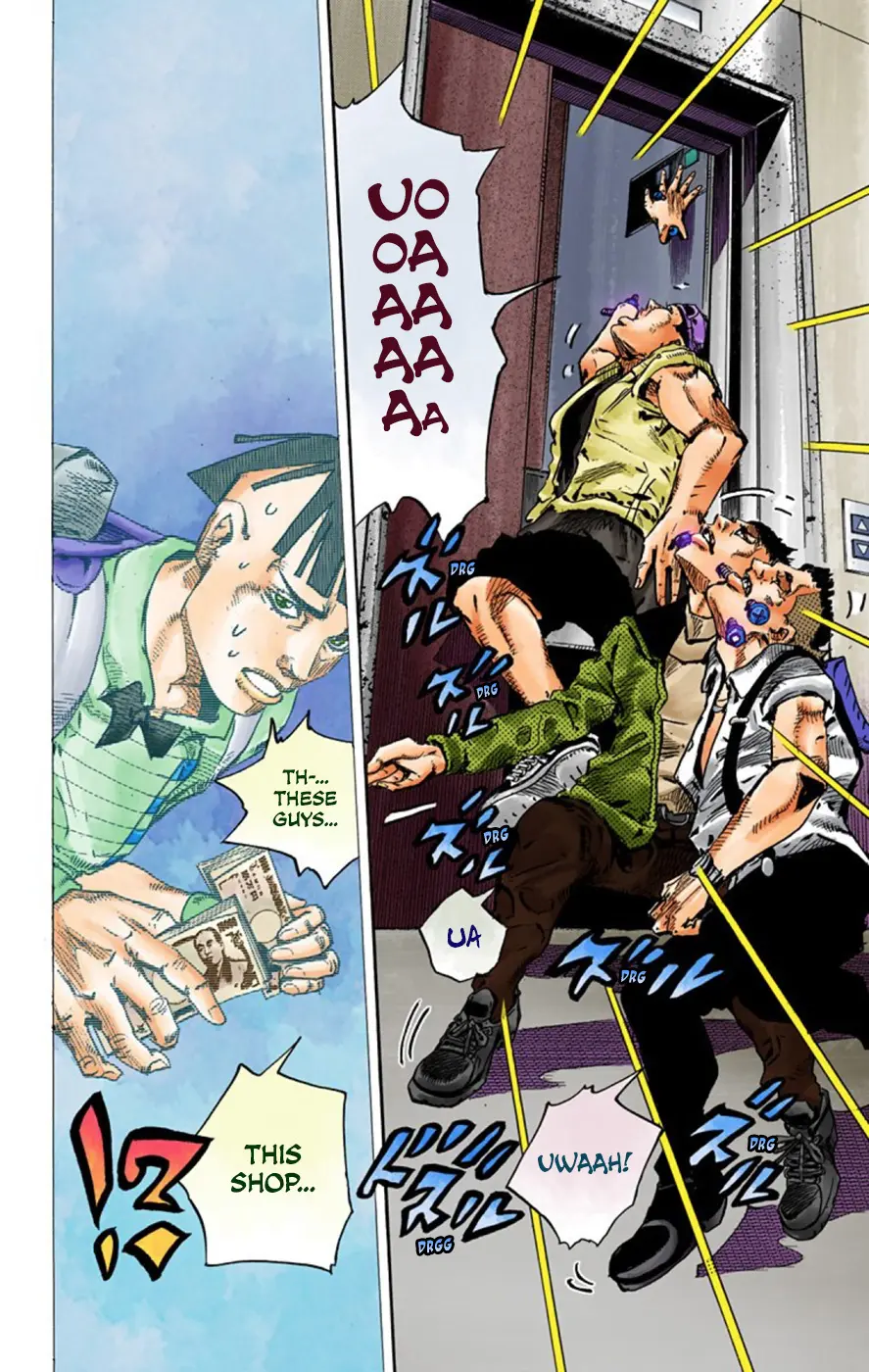 JoJo's Bizarre Adventure, Part 8: JoJolion Colored Manga β Chapter 56 β Page 38