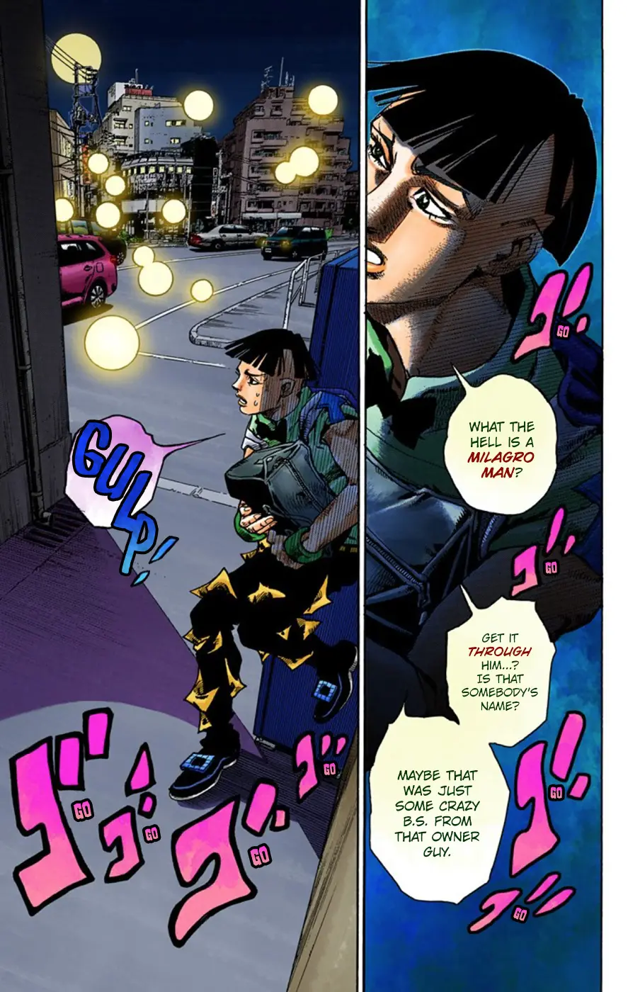 JoJo's Bizarre Adventure, Part 8: JoJolion Colored Manga β Chapter 56 β Page 45