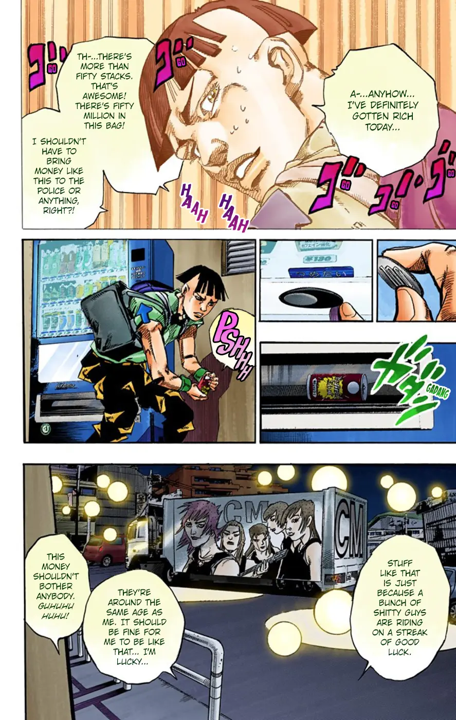 JoJo's Bizarre Adventure, Part 8: JoJolion Colored Manga β Chapter 56 β Page 46