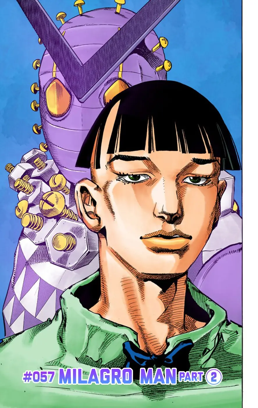 JoJo's Bizarre Adventure, Part 8: JoJolion Colored Manga β Chapter 57 β Page 1