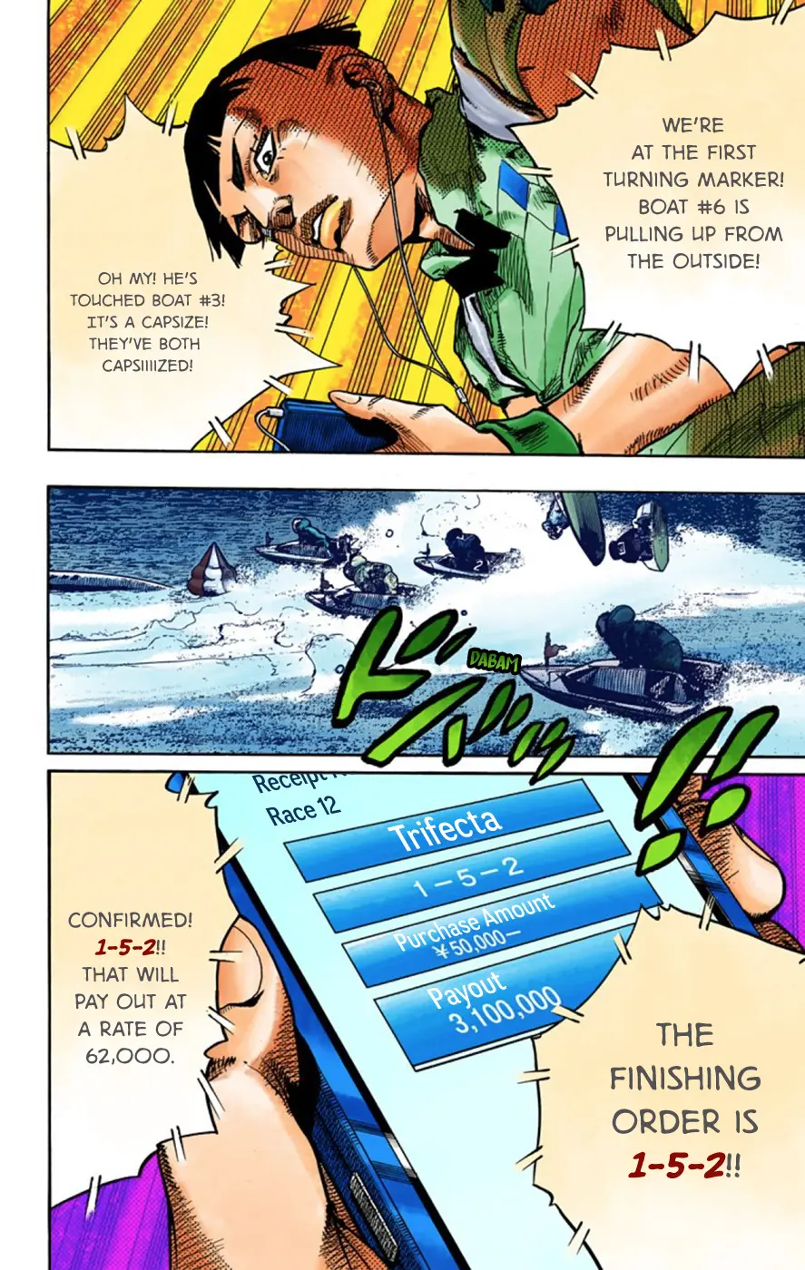 JoJo's Bizarre Adventure, Part 8: JoJolion Colored Manga β Chapter 57 β Page 8