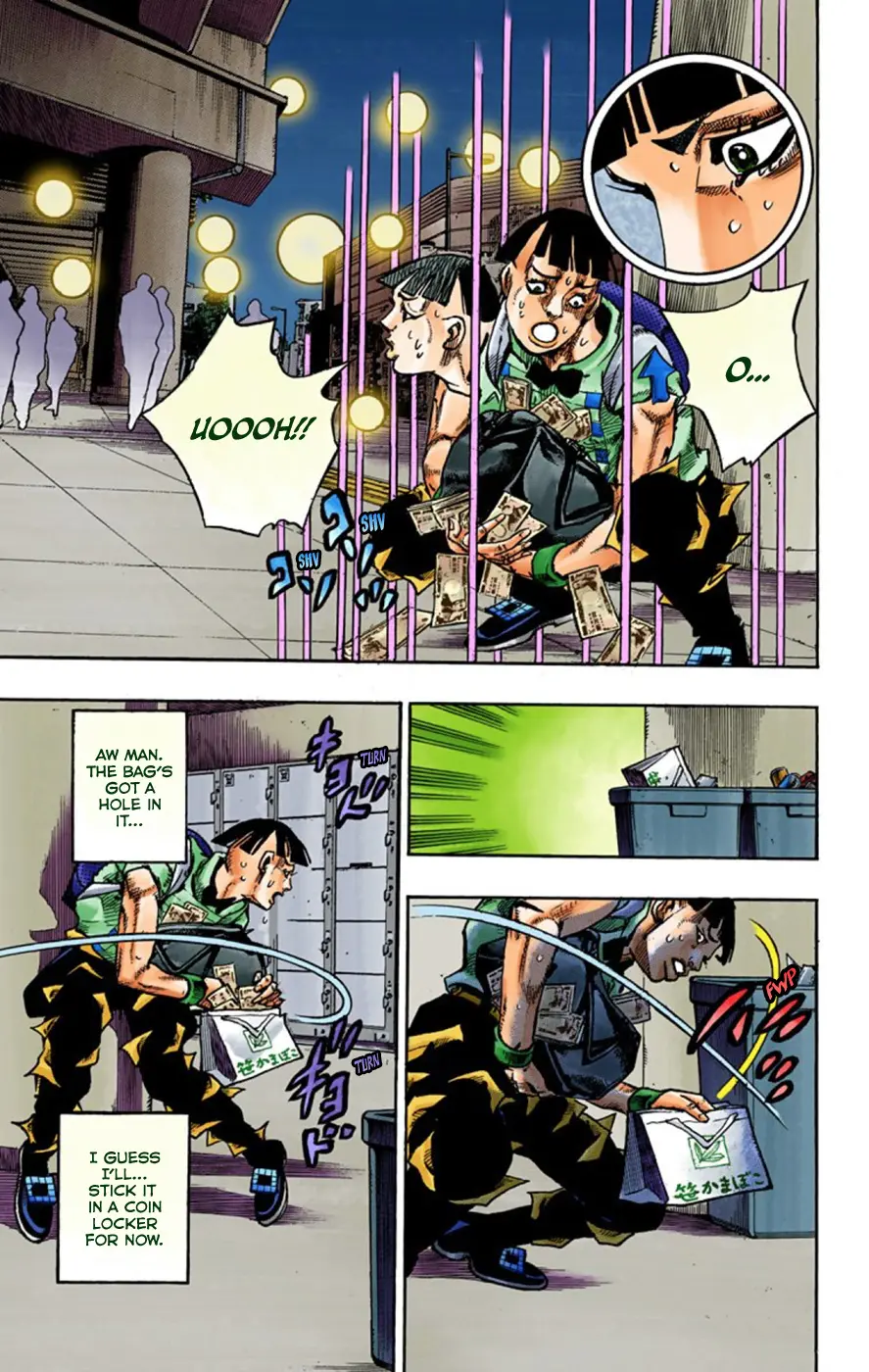 JoJo's Bizarre Adventure, Part 8: JoJolion Colored Manga β Chapter 57 β Page 11