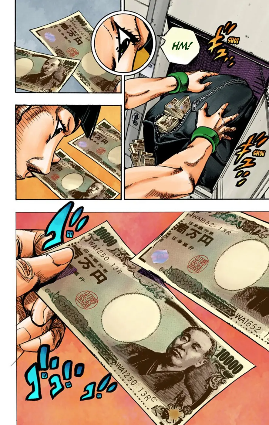 JoJo's Bizarre Adventure, Part 8: JoJolion Colored Manga β Chapter 57 β Page 12