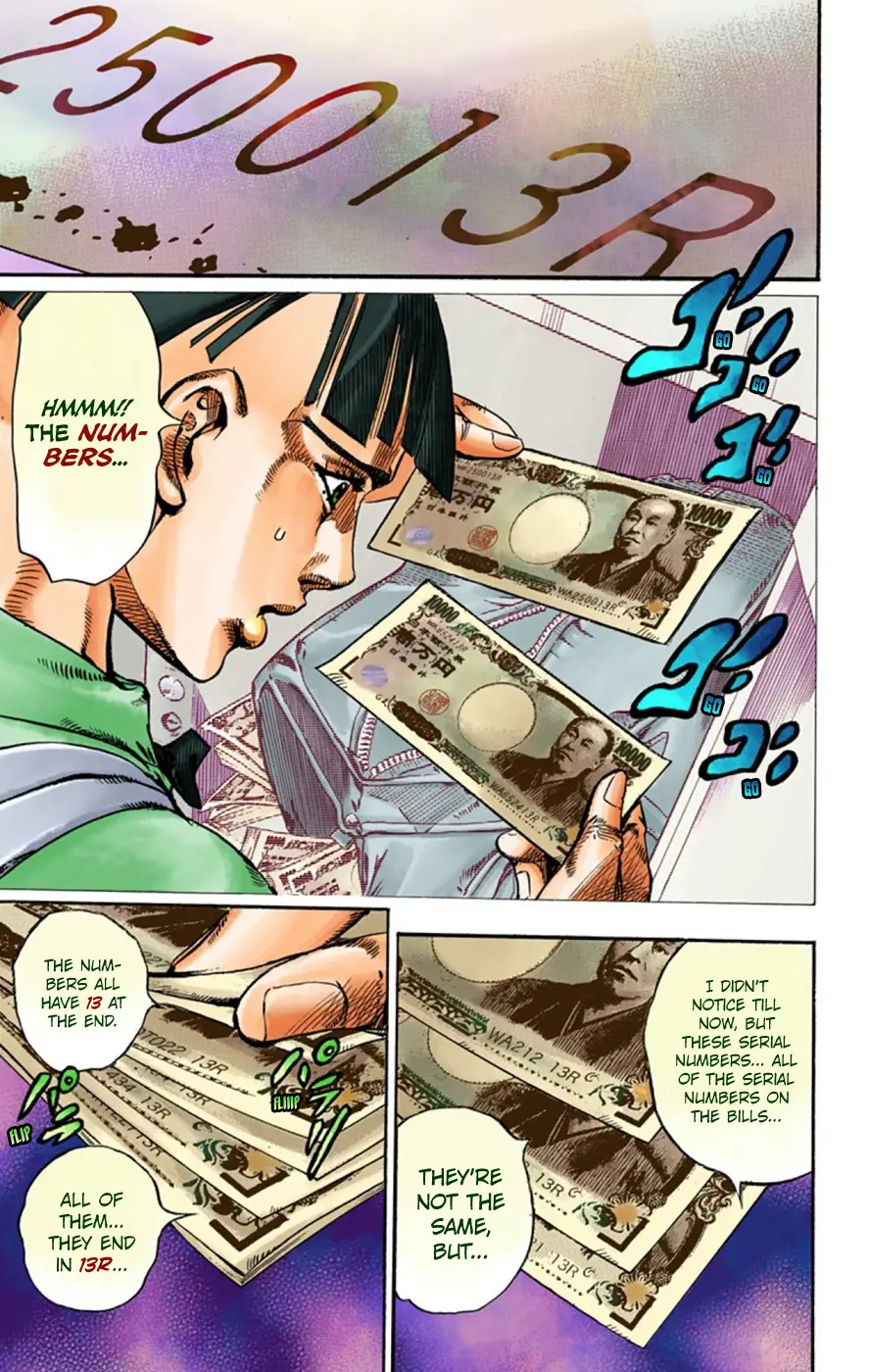 JoJo's Bizarre Adventure, Part 8: JoJolion Colored Manga β Chapter 57 β Page 13