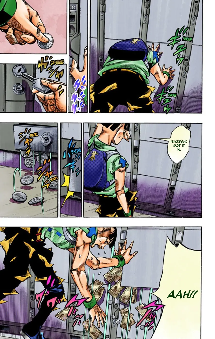 JoJo's Bizarre Adventure, Part 8: JoJolion Colored Manga β Chapter 57 β Page 15
