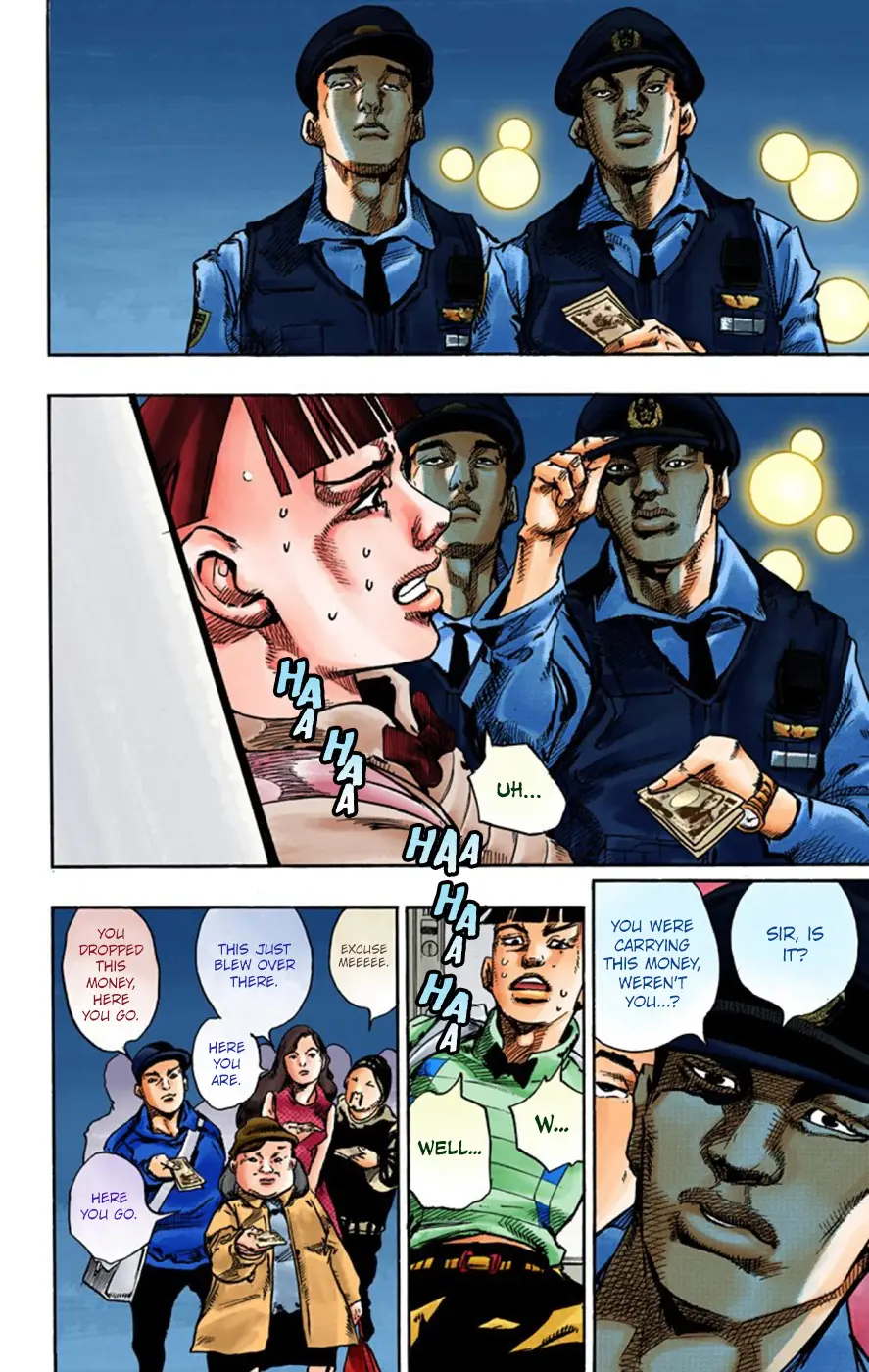 JoJo's Bizarre Adventure, Part 8: JoJolion Colored Manga β Chapter 57 β Page 17