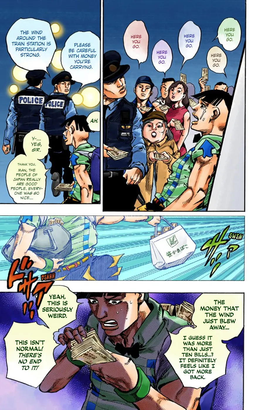 JoJo's Bizarre Adventure, Part 8: JoJolion Colored Manga β Chapter 57 β Page 18