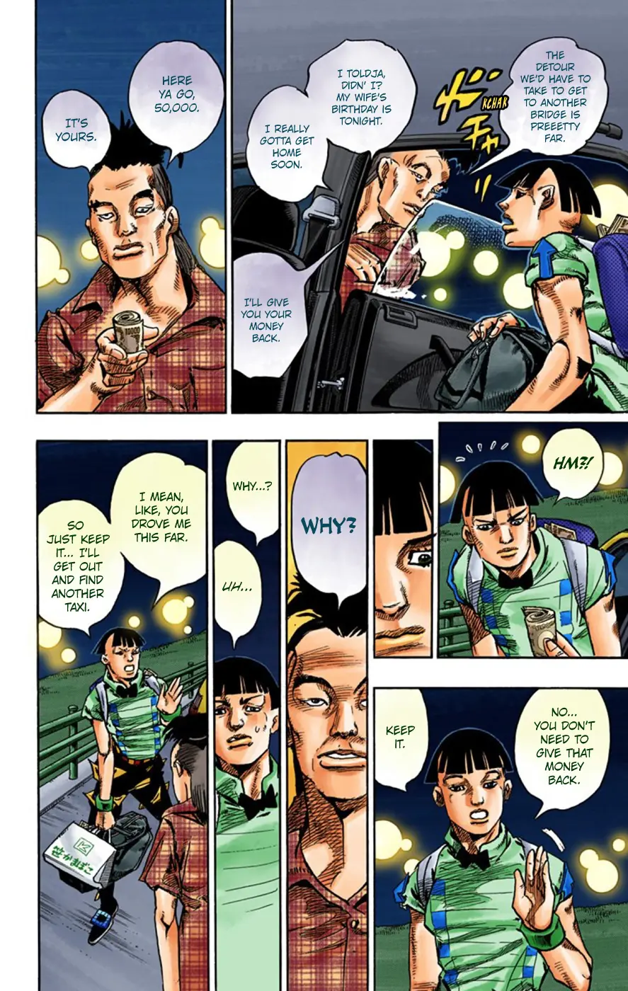 JoJo's Bizarre Adventure, Part 8: JoJolion Colored Manga β Chapter 57 β Page 21