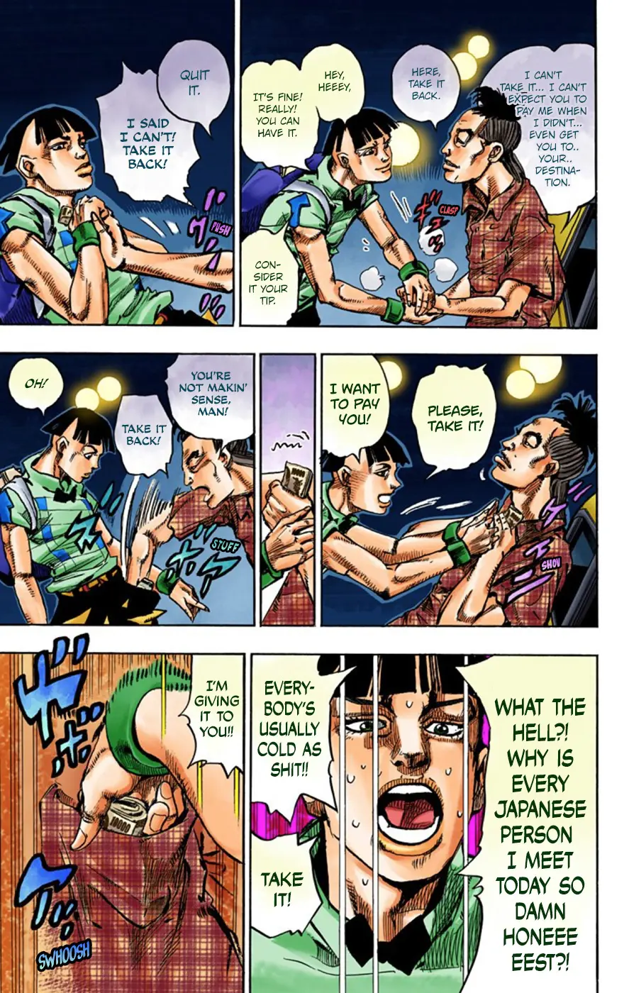 JoJo's Bizarre Adventure, Part 8: JoJolion Colored Manga β Chapter 57 β Page 22