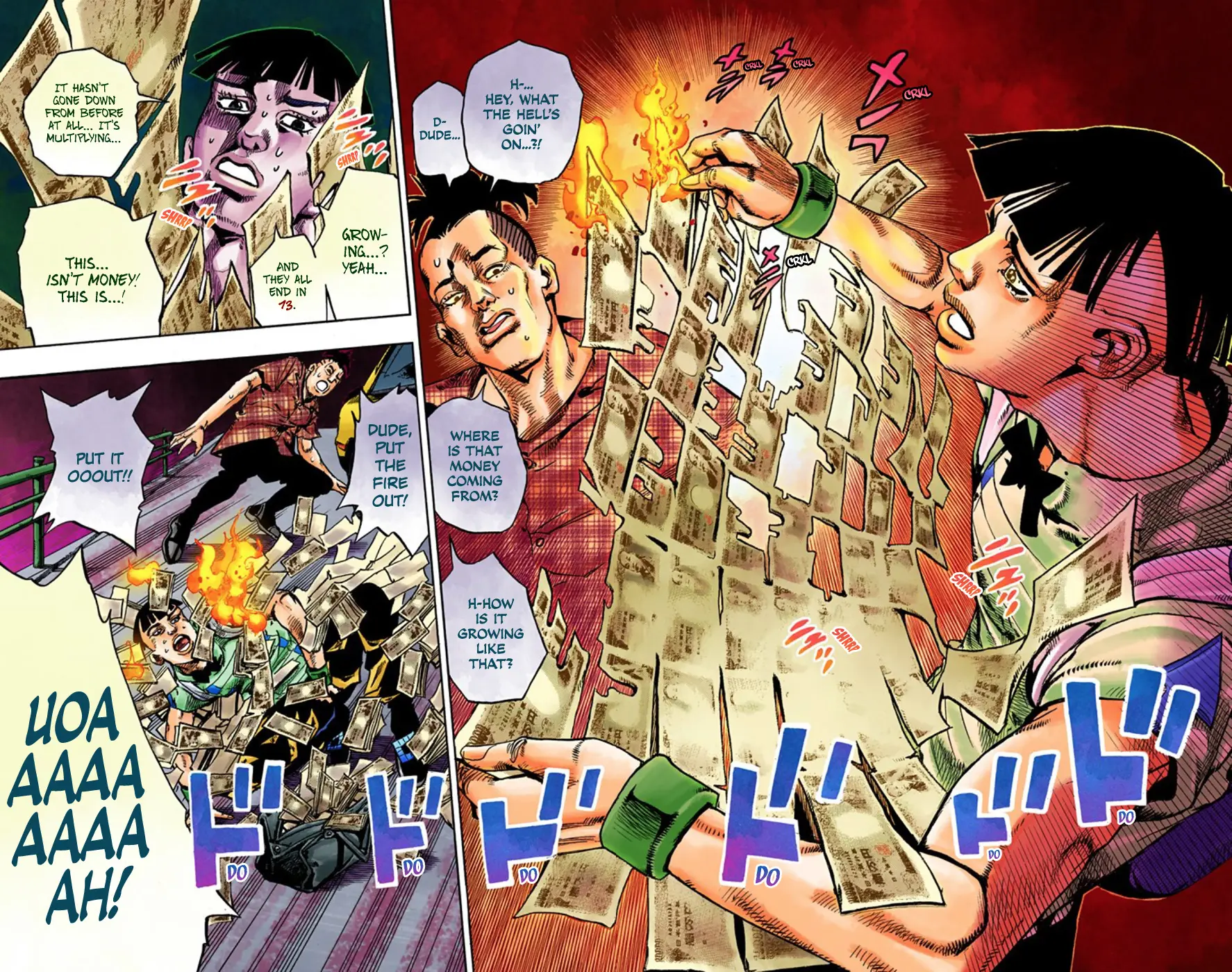 JoJo's Bizarre Adventure, Part 8: JoJolion Colored Manga β Chapter 57 β Page 25