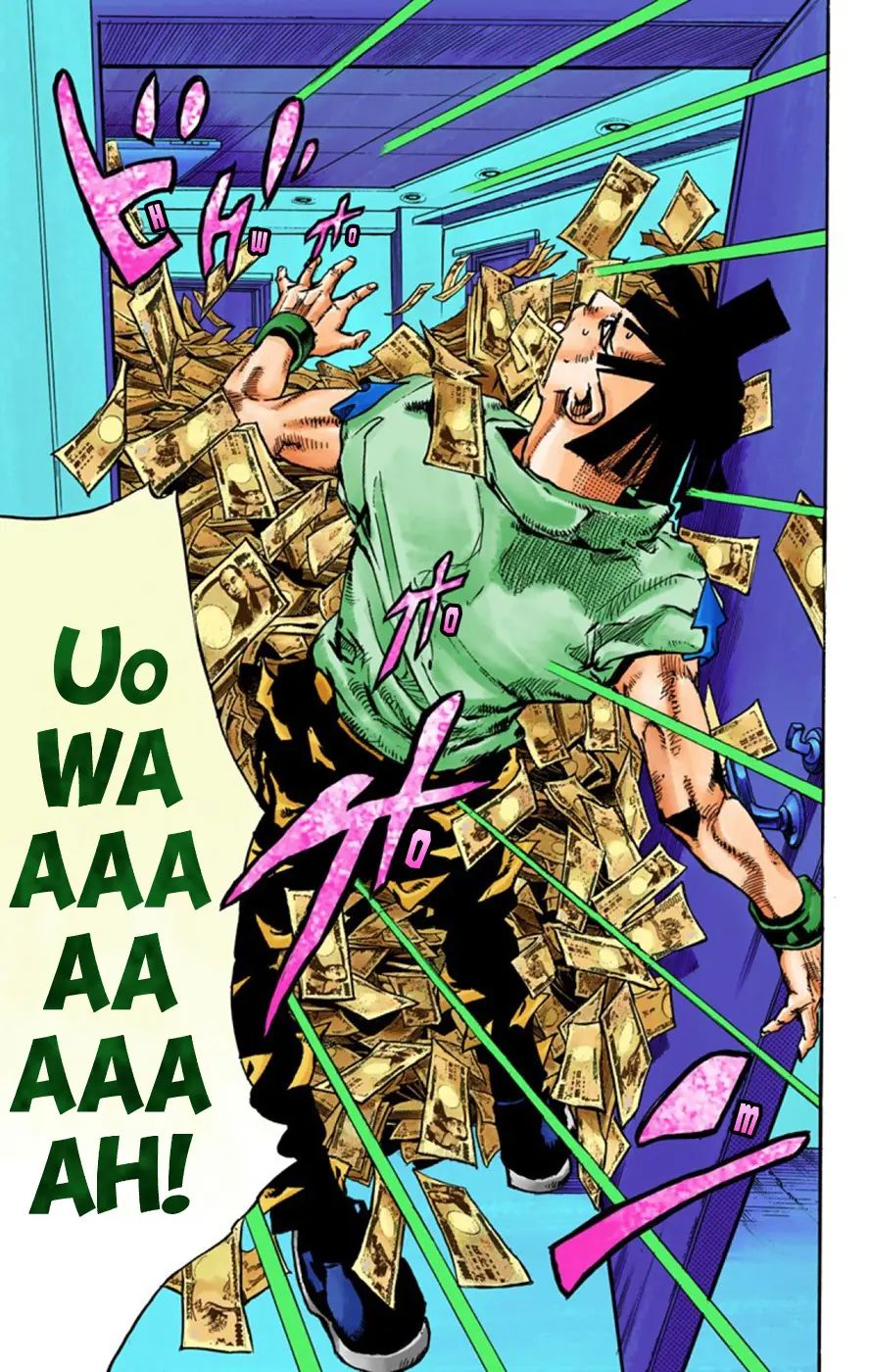 JoJo's Bizarre Adventure, Part 8: JoJolion Colored Manga β Chapter 57 β Page 28